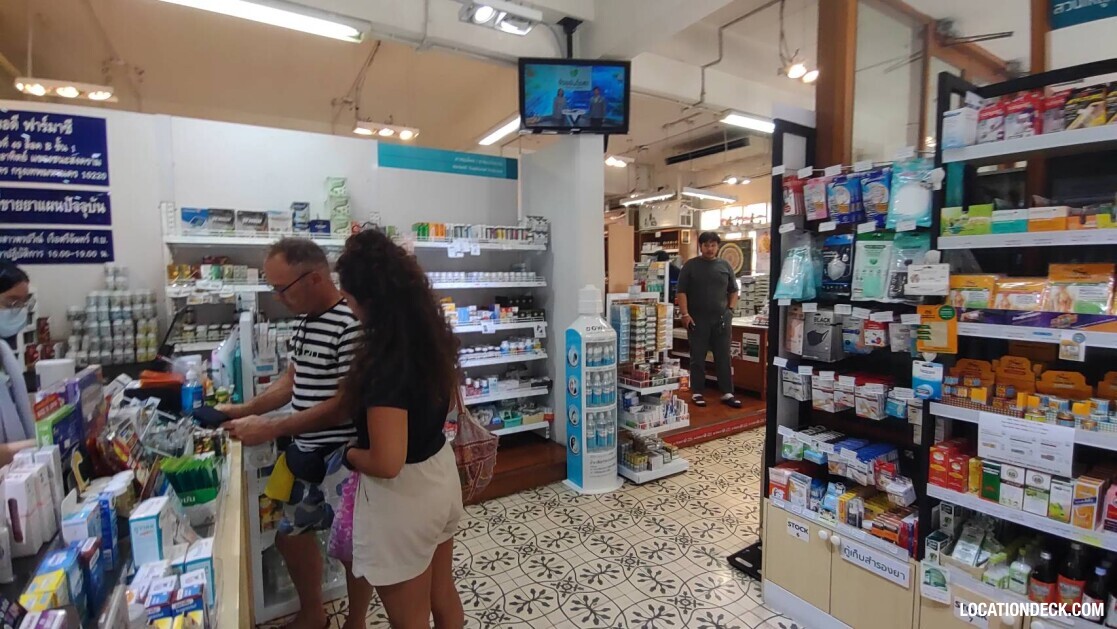Pordee Pharmacy - Bangkok, Thailand Filming Location