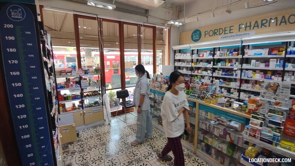 Pordee Pharmacy - Bangkok, Thailand Filming Location
