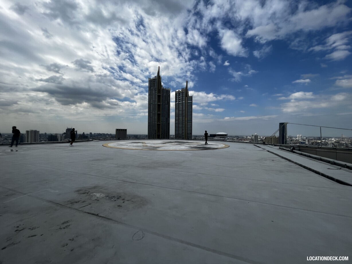 Helipad and Rooftop CAAT Building - Bangkok, Thailand Filming Location