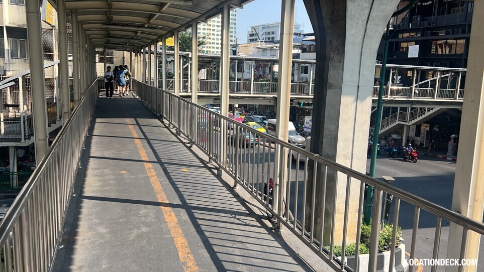 Saphan Khwai Intersection Bridge - Bangkok, Thailand Filming Location