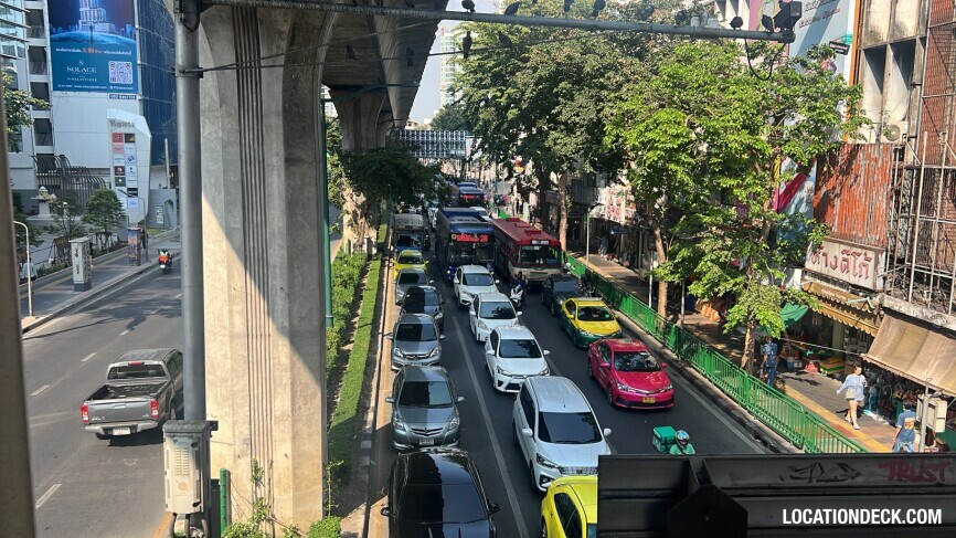 Saphan Khwai Intersection Bridge - Bangkok, Thailand Filming Location