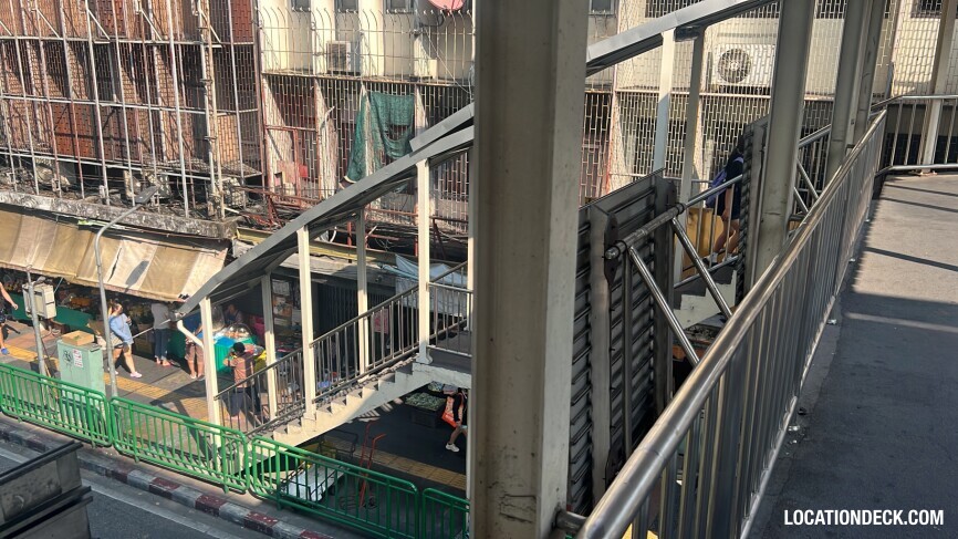 Saphan Khwai Intersection Bridge - Bangkok, Thailand Filming Location