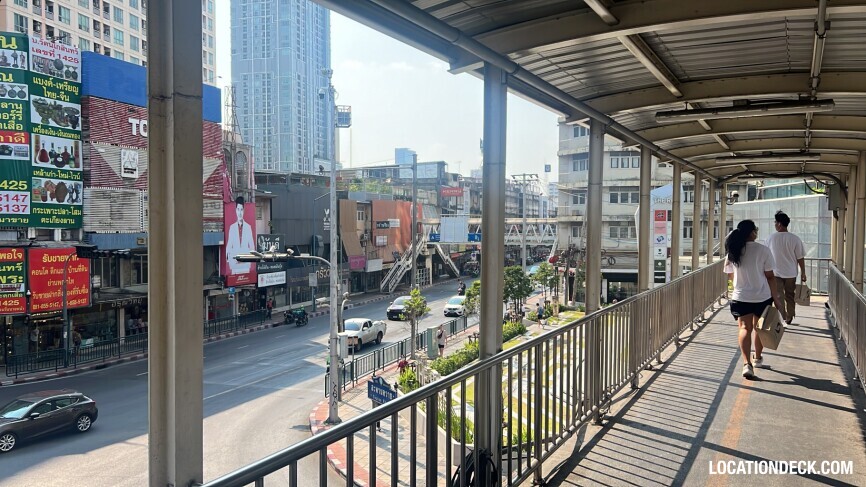 Saphan Khwai Intersection Bridge - Bangkok, Thailand Filming Location