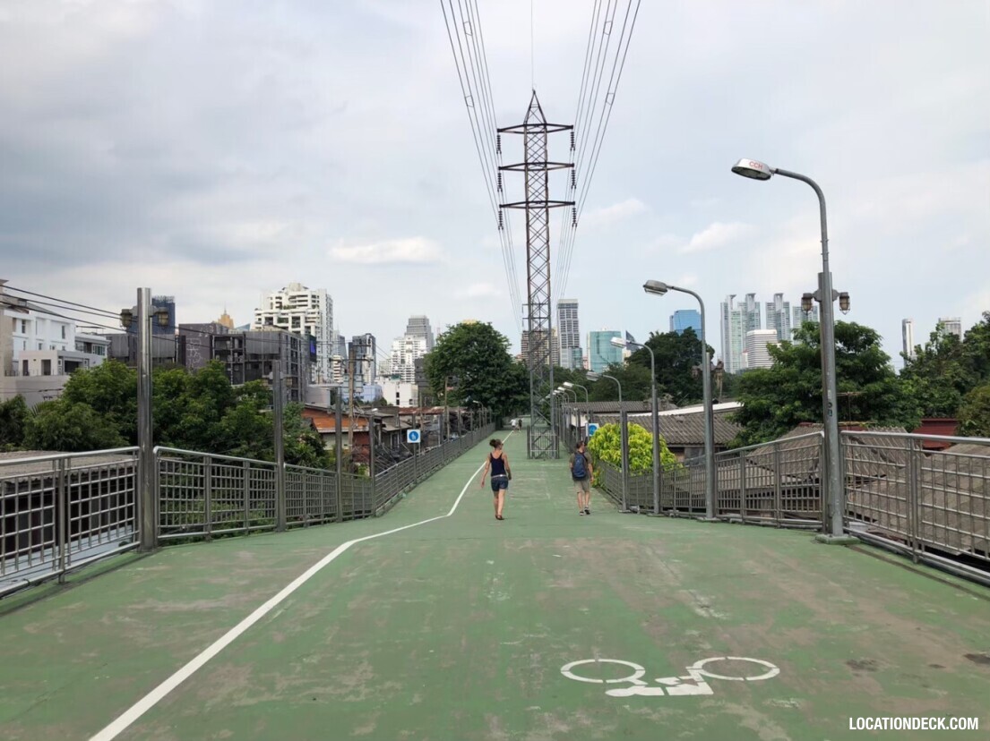 Lumpini Benjakitti Bridge - Bangkok, Thailand Filming Location