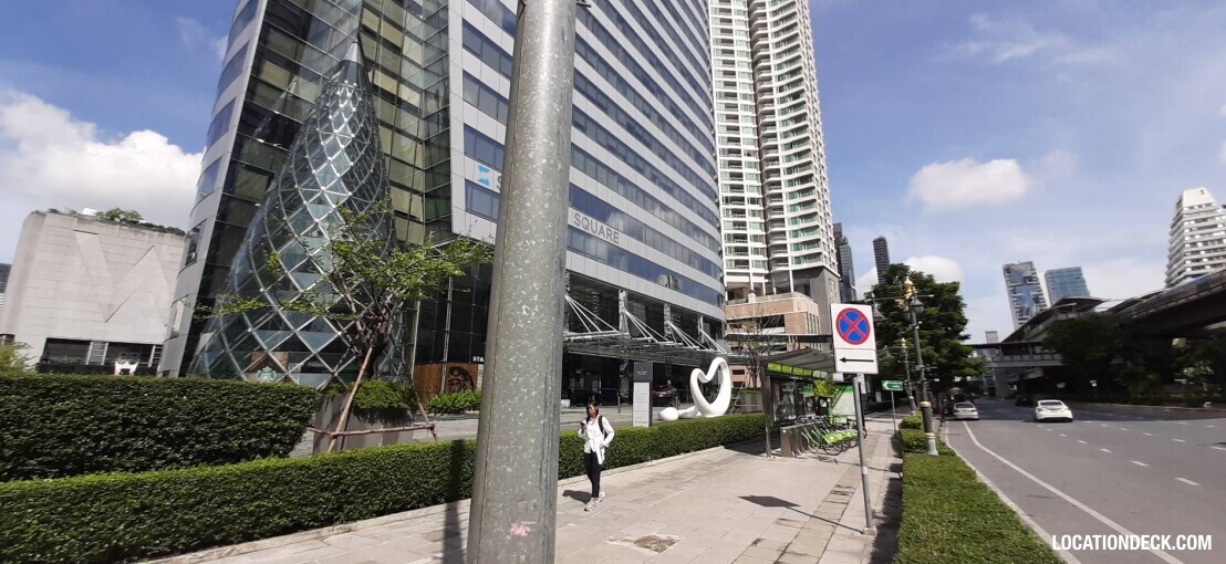 Road Below Skytrain Chong Nonsi - Bangkok, Thailand Filming Location