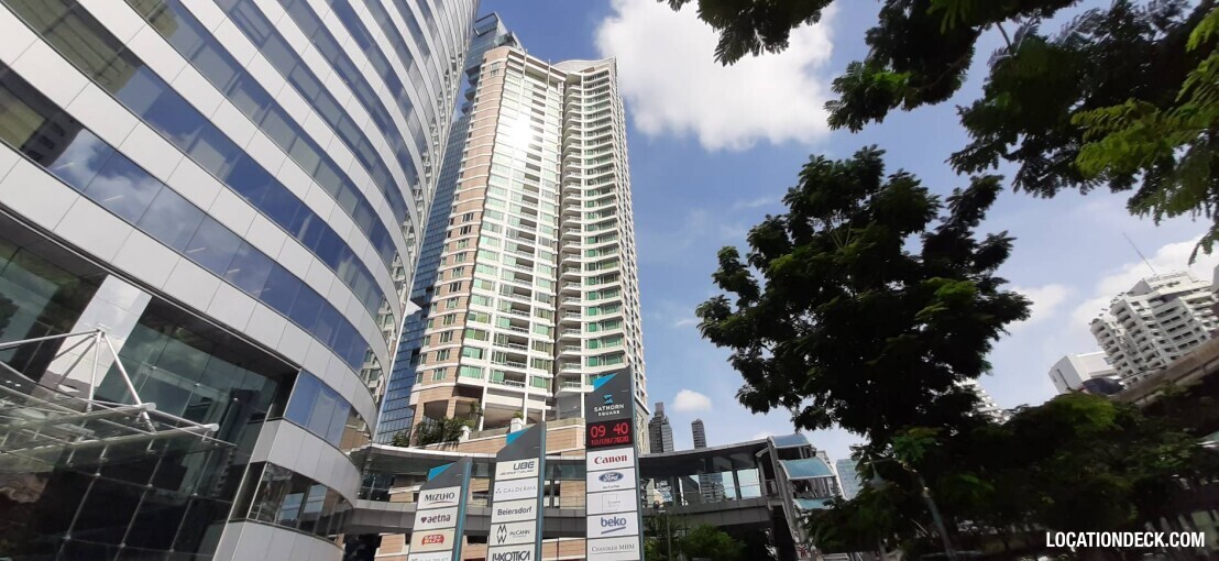Road Below Skytrain Chong Nonsi - Bangkok, Thailand Filming Location