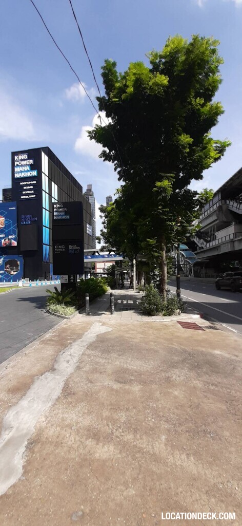 Road Below Skytrain Chong Nonsi - Bangkok, Thailand Filming Location
