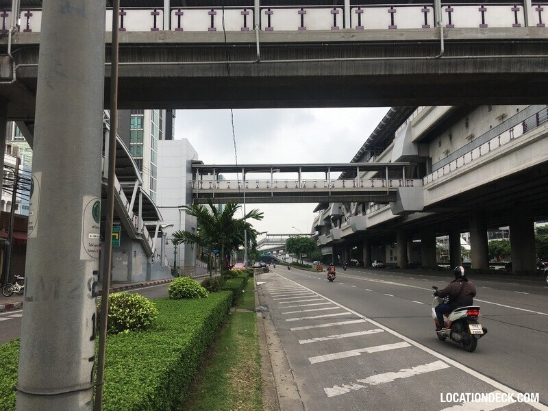 Road Under Thonburi BTS - Bangkok, Thailand Filming Location