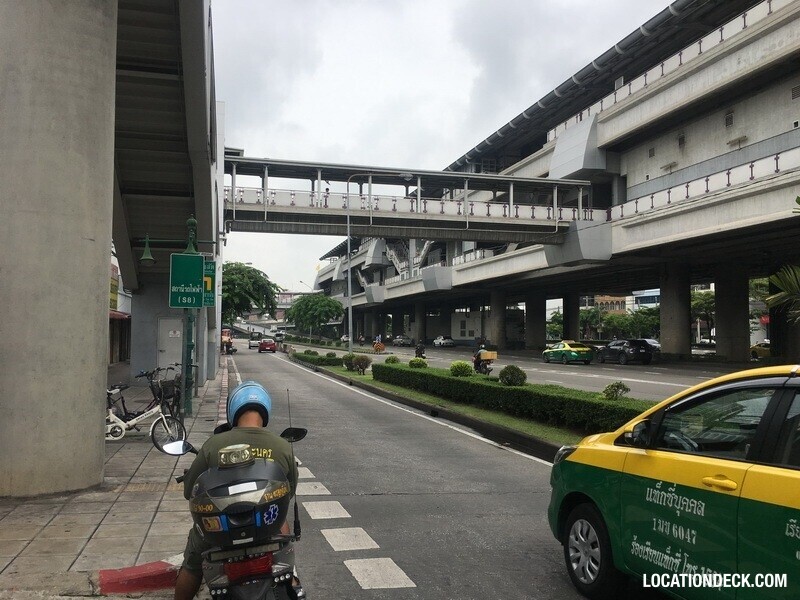 Road Under Thonburi BTS - Bangkok, Thailand Filming Location