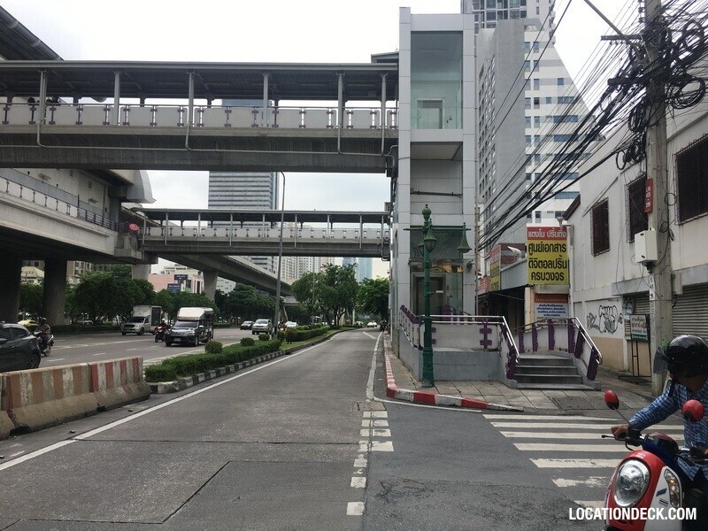 Road Under Thonburi BTS - Bangkok, Thailand Filming Location