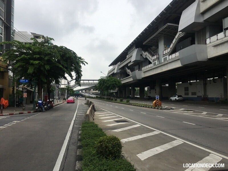 Road Under Thonburi BTS - Bangkok, Thailand Filming Location