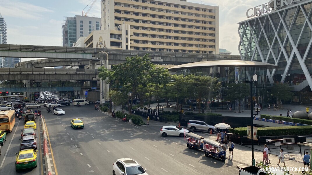 Siam Bridge between CentralWorld and Gaysorn - Bangkok, Thailand Filming Location