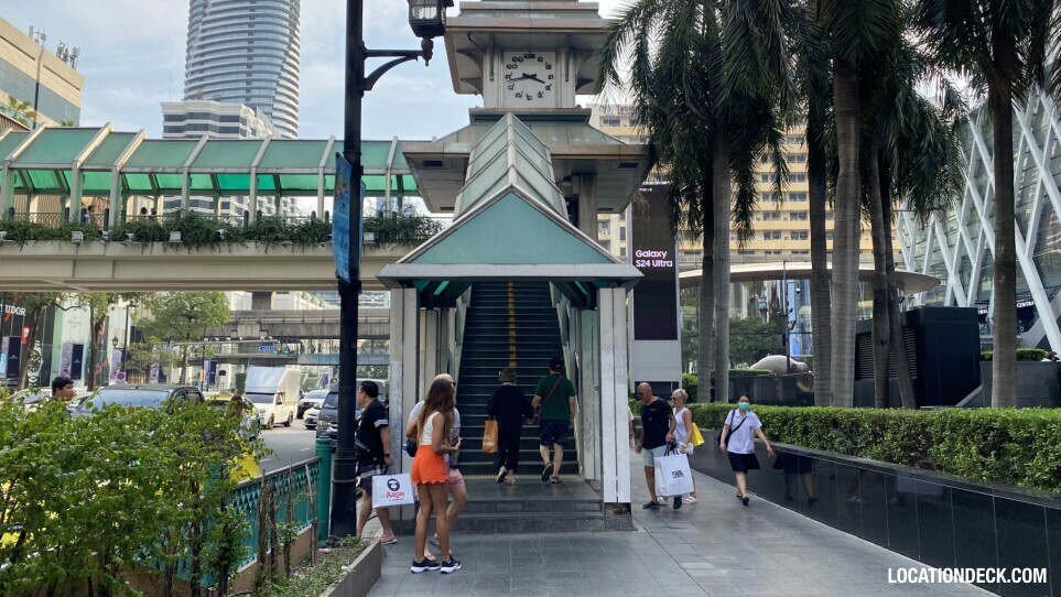 Siam Bridge between CentralWorld and Gaysorn - Bangkok, Thailand Filming Location