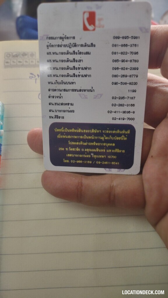 Tha Phra Chan Pier - Bangkok, Thailand Filming Location