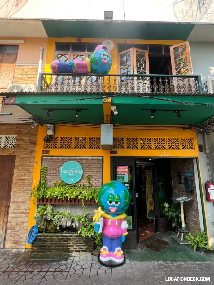 Time Sabai 134 Hostel - Bangkok, Thailand Filming Location