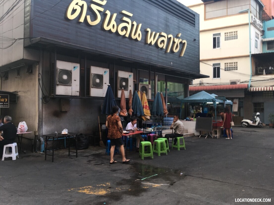 Road under Saphan Khwai BTS Station - Bangkok, Thailand Filming Location