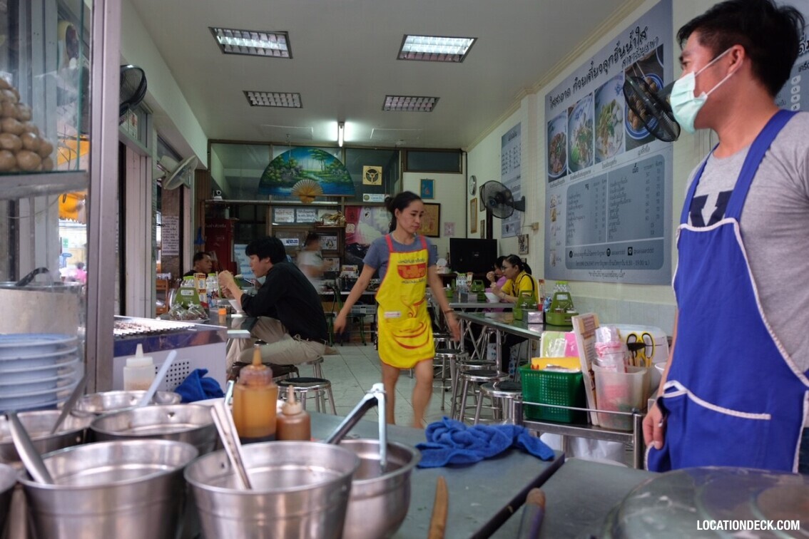 Sai Saard Beef & Pork Noodle - Bangkok, Thailand Filming Location